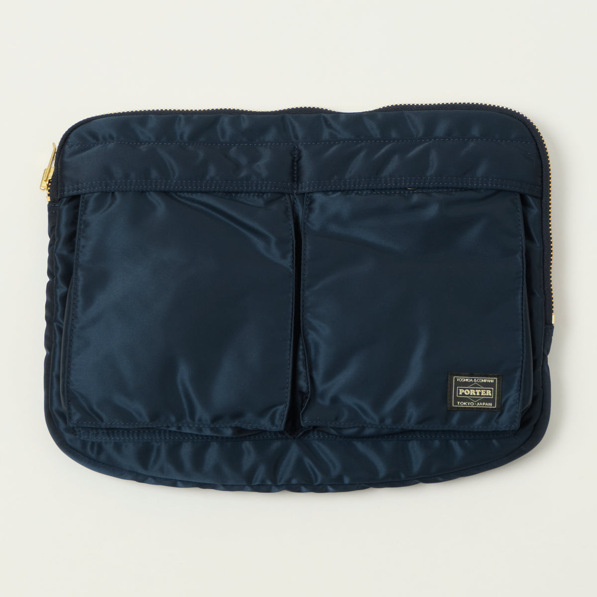 Porter-Yoshida & Co Bio Tanker Document Case - Iron Blue