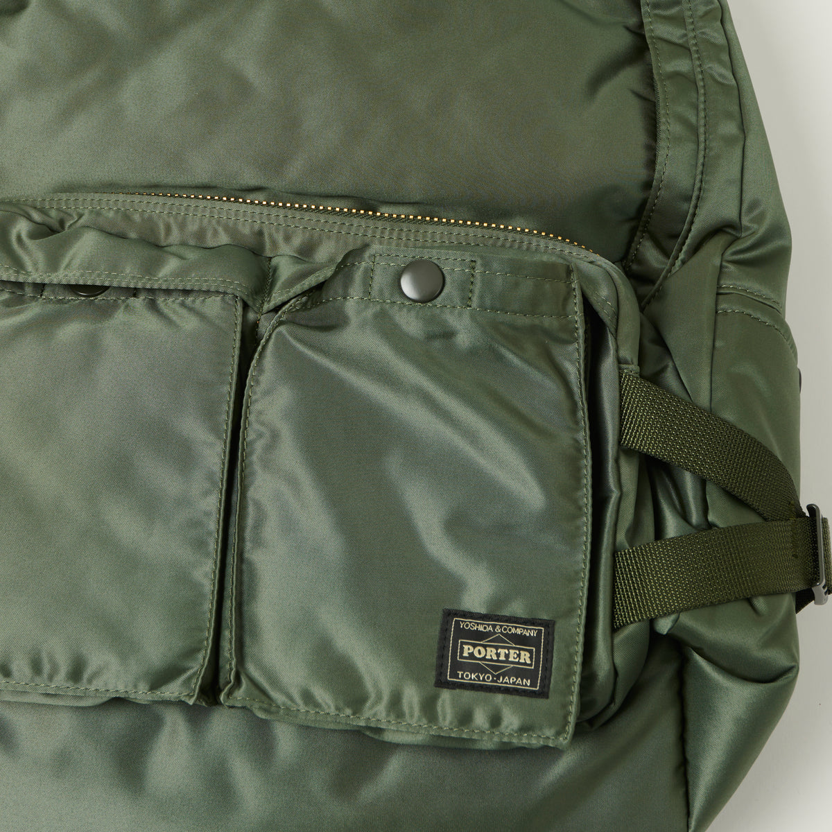 Porter-Yoshida & Co Bio Tanker Medium Daypack - Sage Green