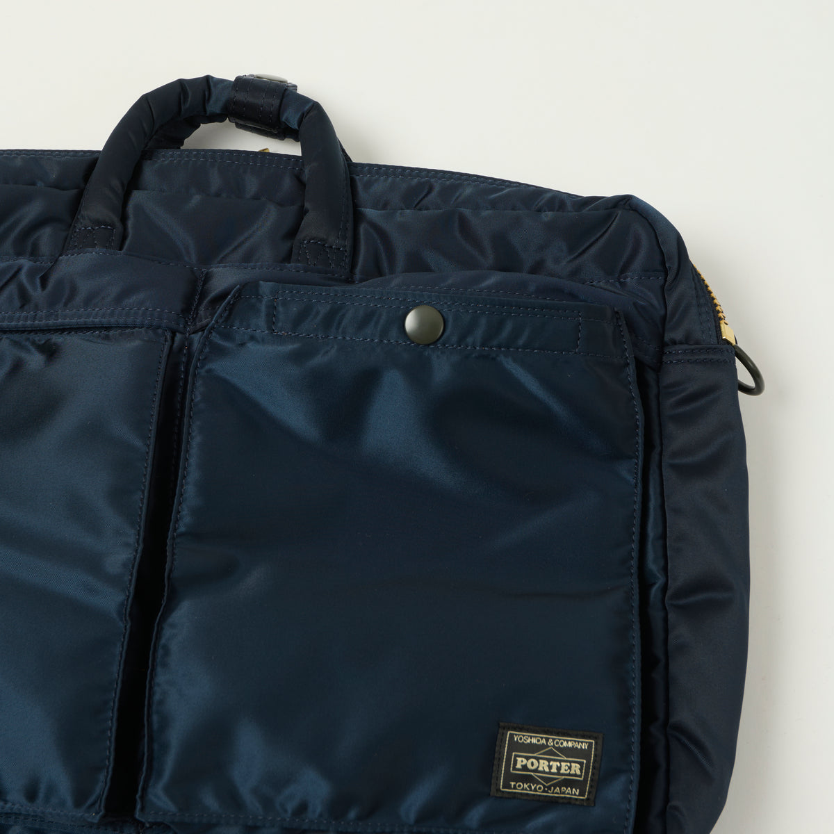 Porter-Yoshida & Co Bio Tanker 3Way Document Bag - Iron Blue