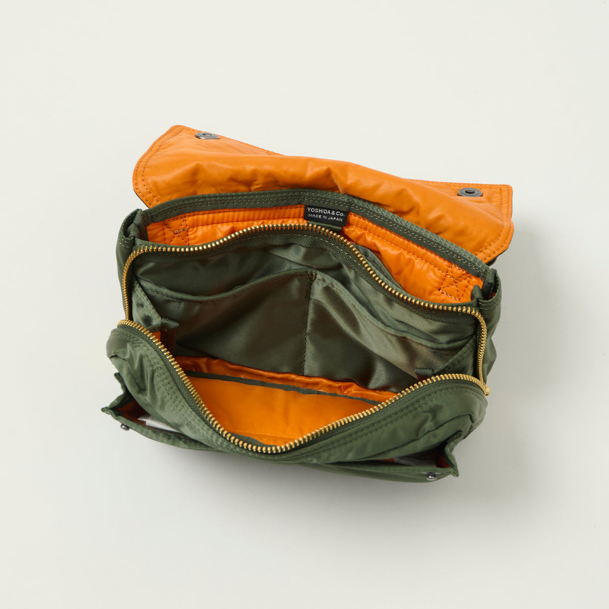 Porter-Yoshida & Co Bio Tanker Envelope Bag - Sage Green