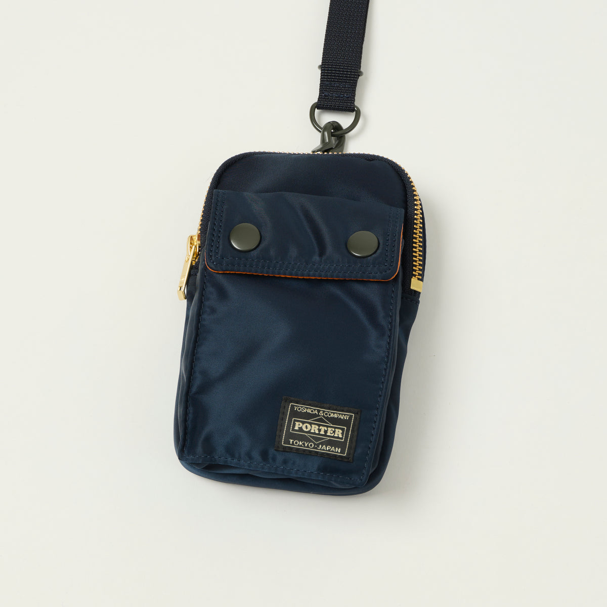 Porter-Yoshida & Co Bio Tanker Mobile Pouch - Iron Blue