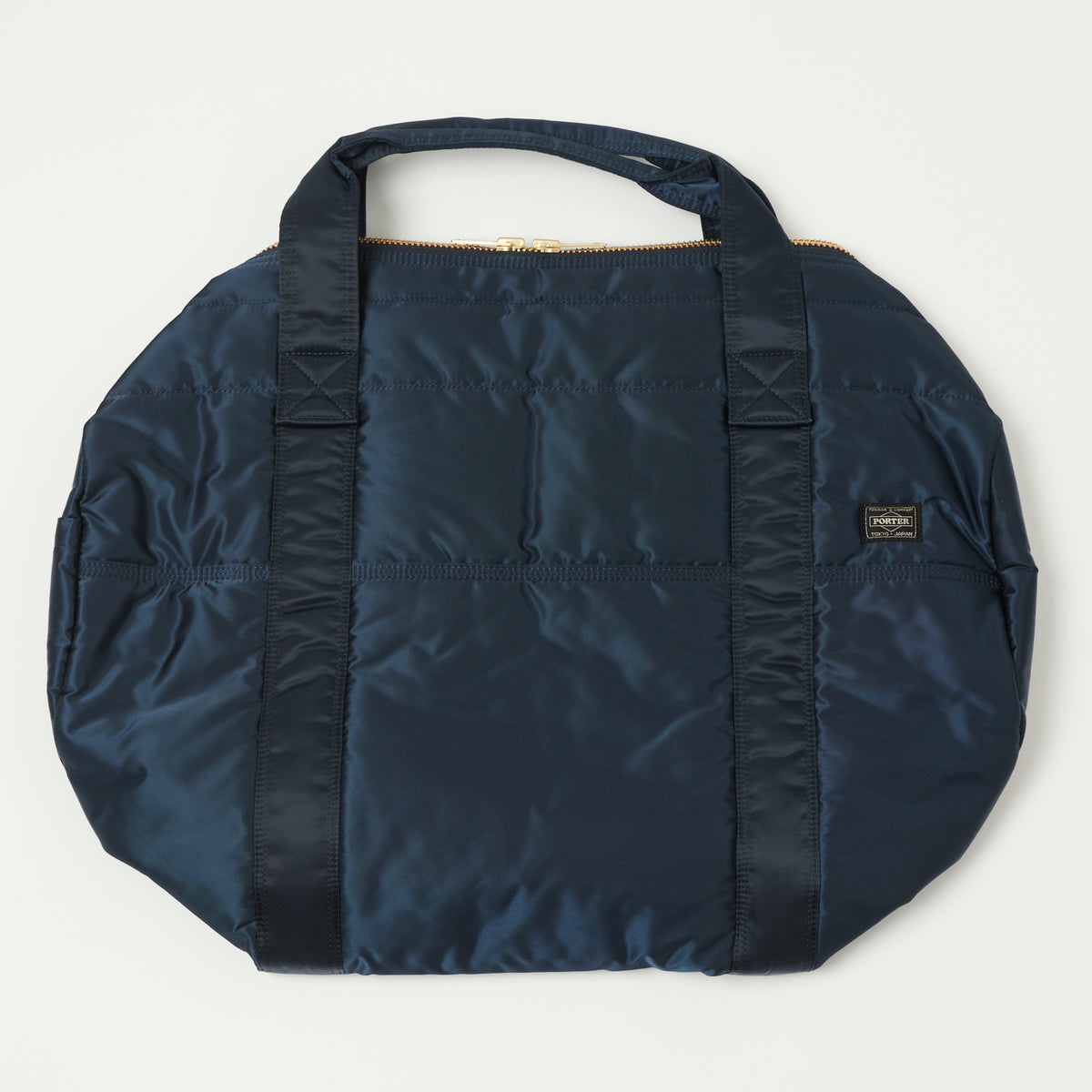 Porter-Yoshida & Co. Medium Tanker 2-Way Boston Bag - Iron Blue