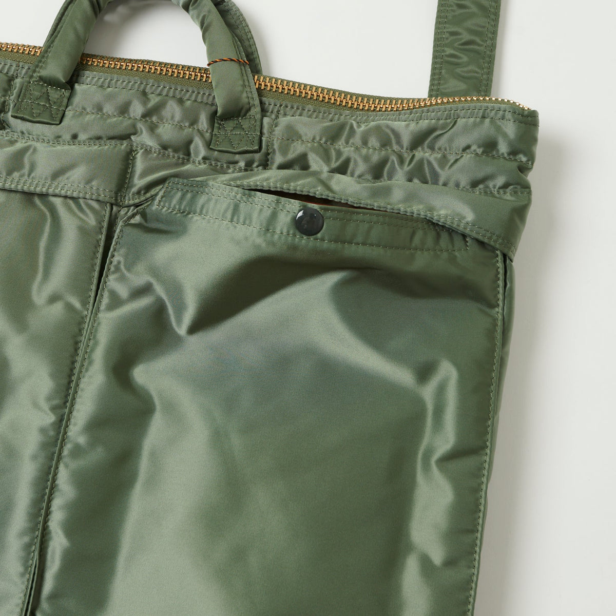 Porter-Yoshida & Co. Tanker 2-Way Helmet Bag - Sage Green