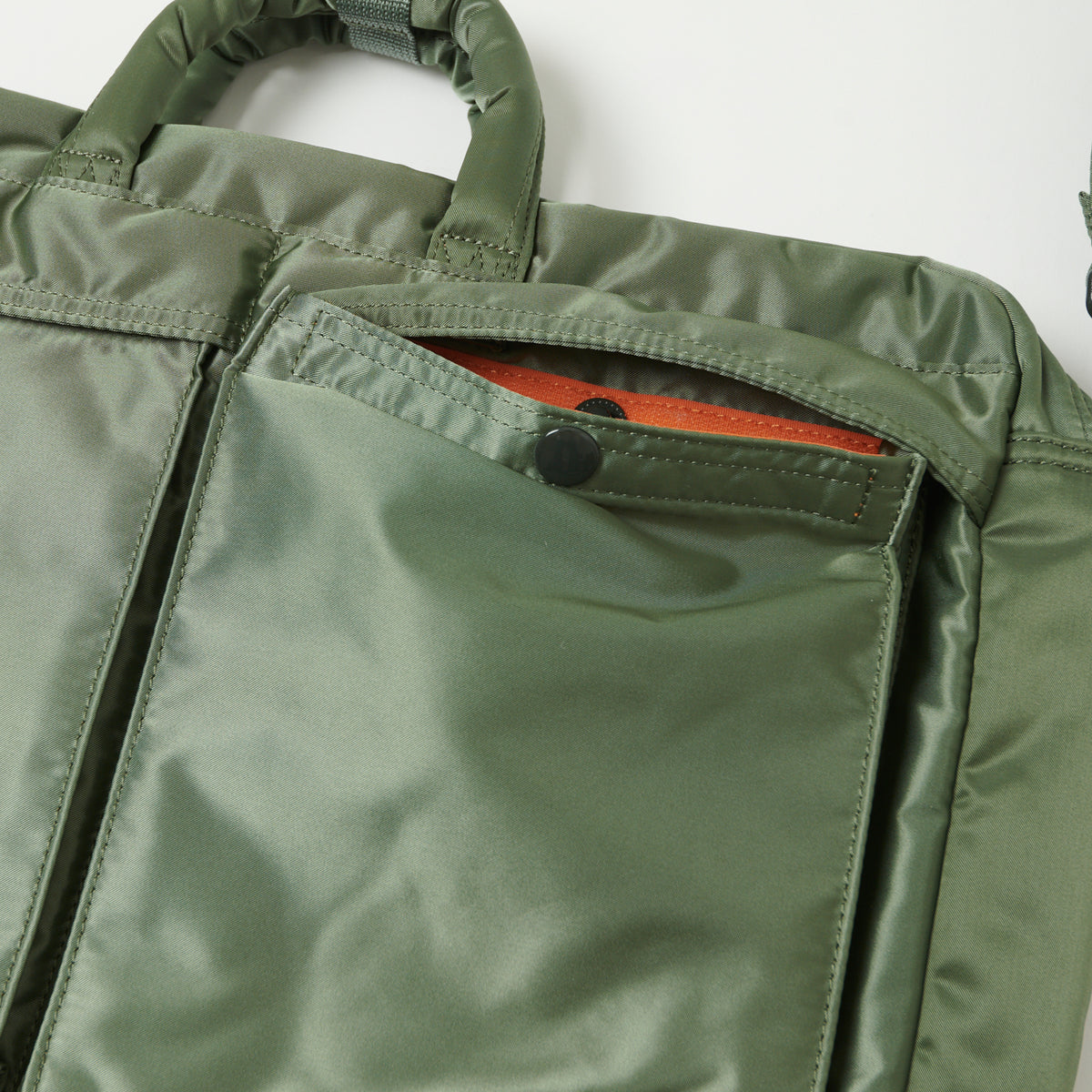 Porter-Yoshida & Co. Tanker 3-Way Briefcase - Sage Green