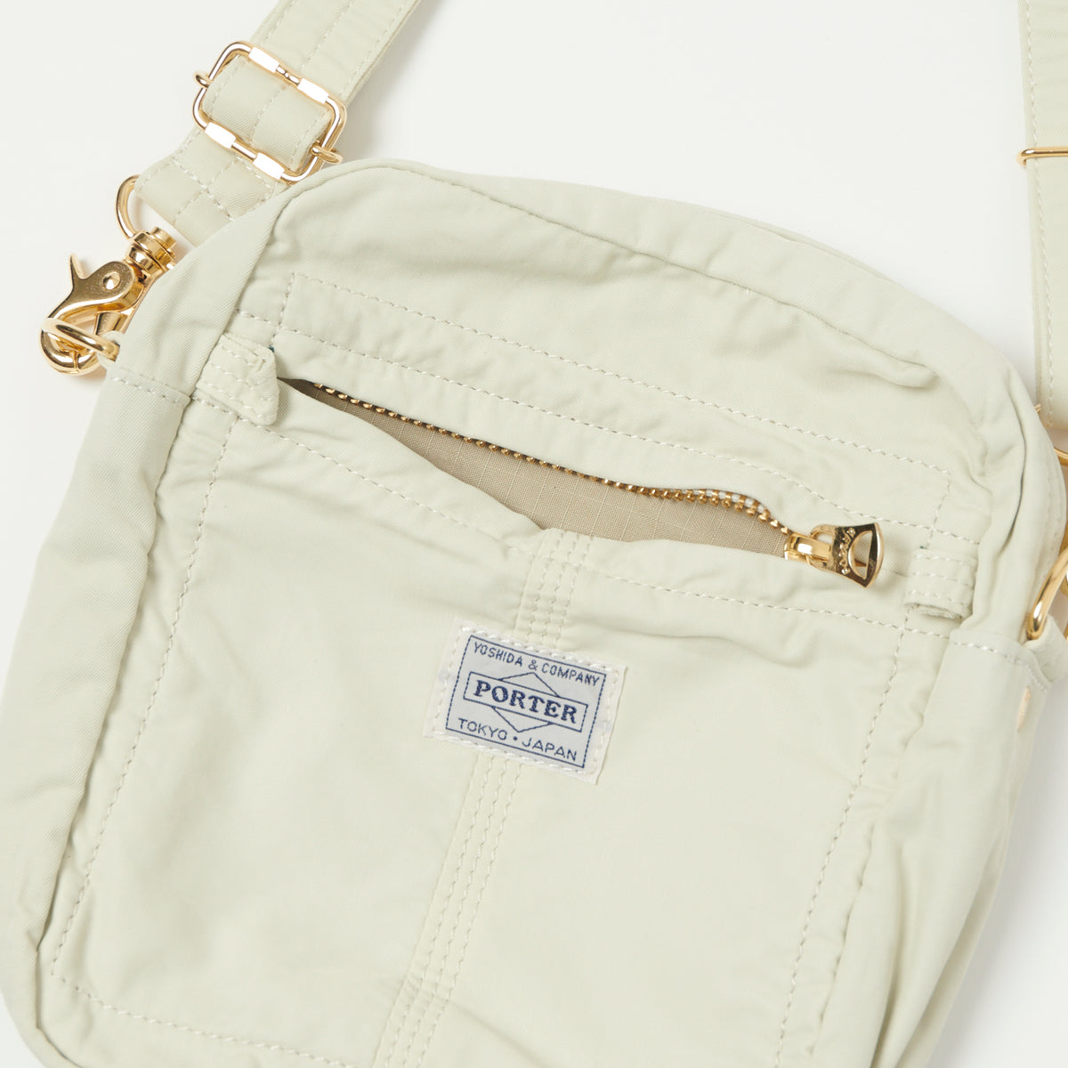 Porter-Yoshida & Co. Mile Shoulder Bag - White
