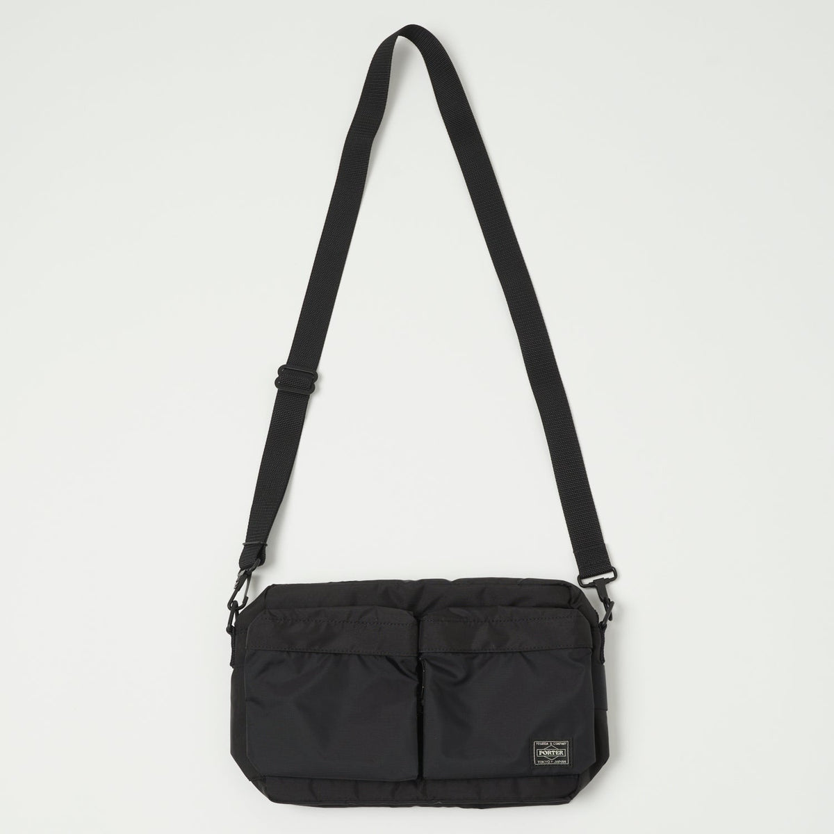 Porter-Yoshida & Co. Force Shoulder Bag (Small) - Black