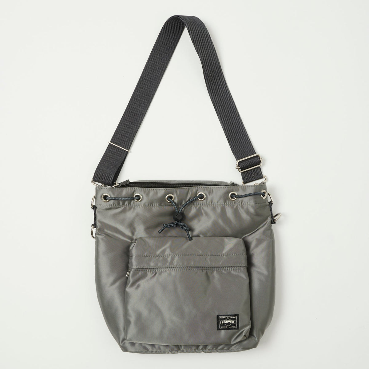 Porter-Yoshida & Co. Large Balloon Sac - Silver Grey