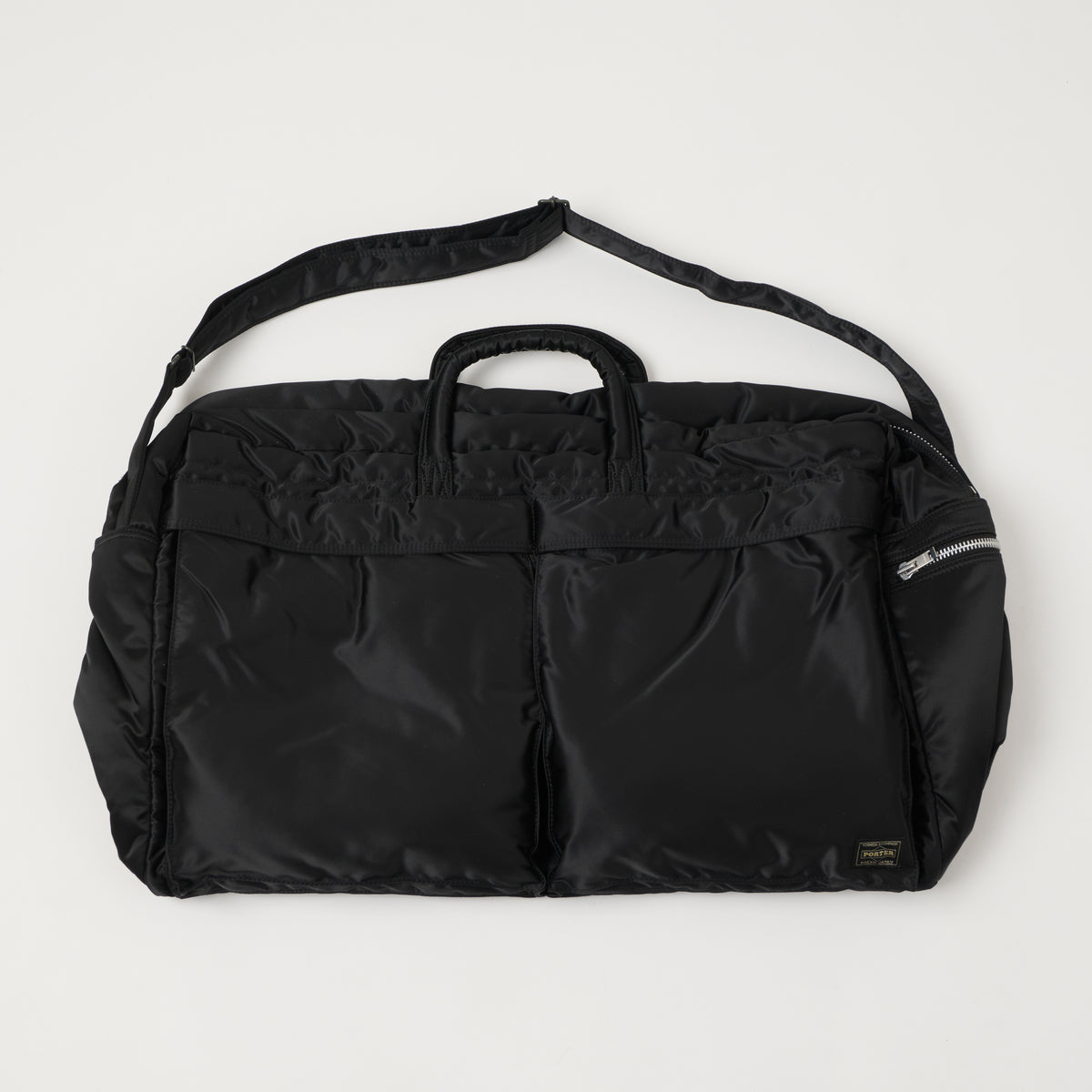 Porter-Yoshida & Co. Bio Tanker Large Duffle Bag - Black