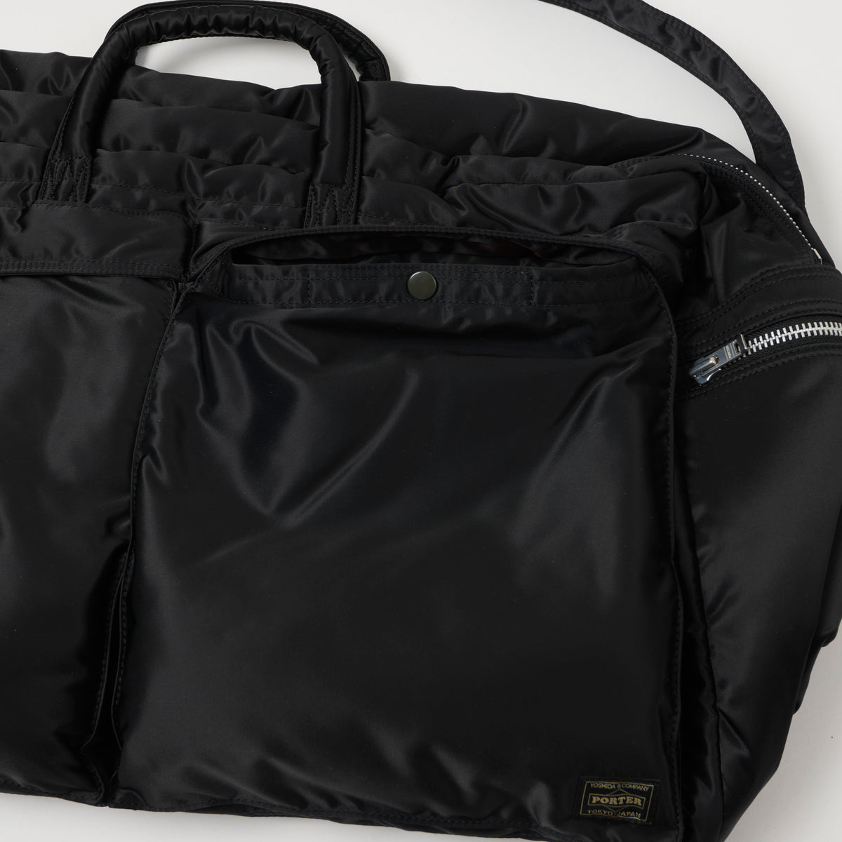 Porter-Yoshida & Co. Bio Tanker Large Duffle Bag - Black