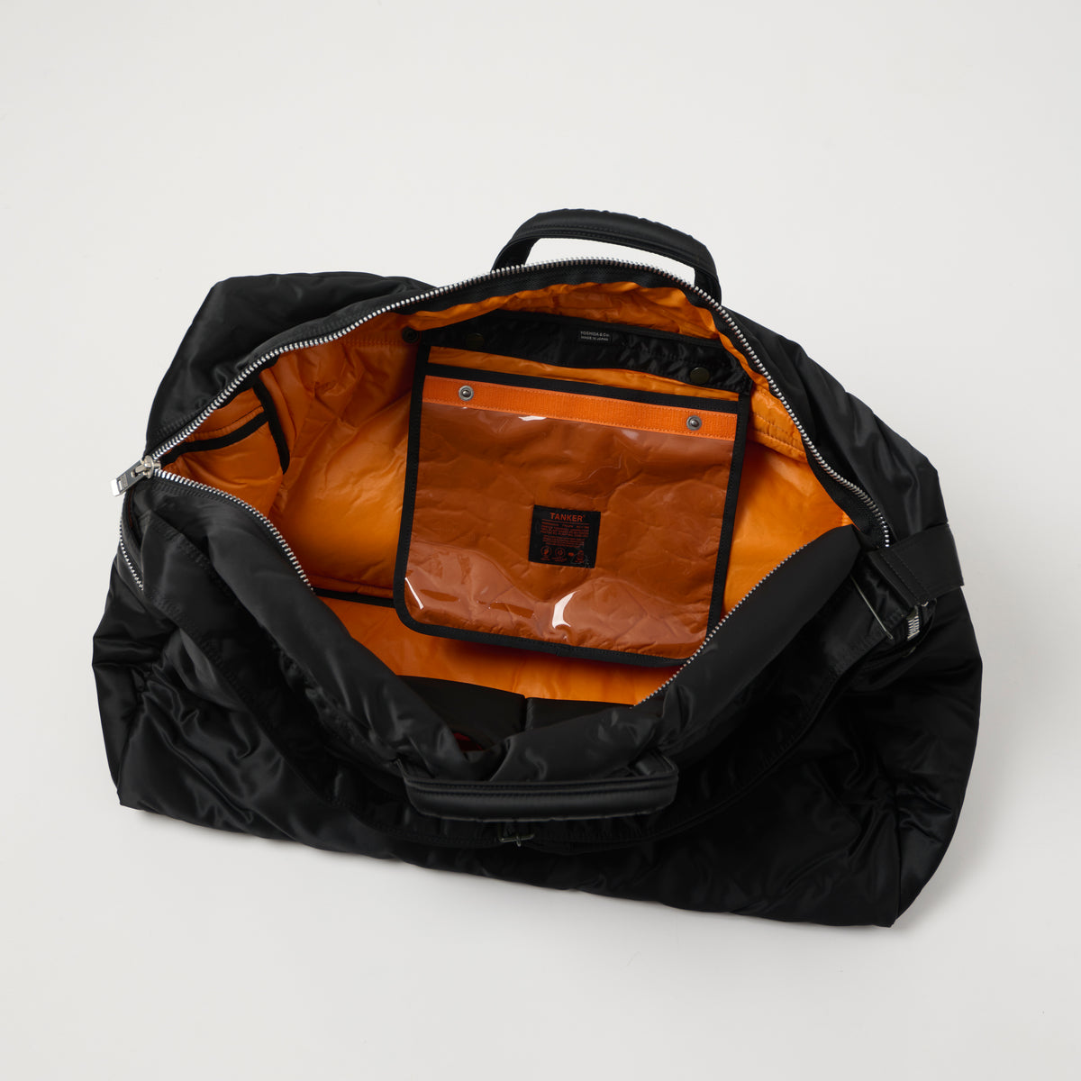 Porter-Yoshida & Co. Bio Tanker Large Duffle Bag - Black