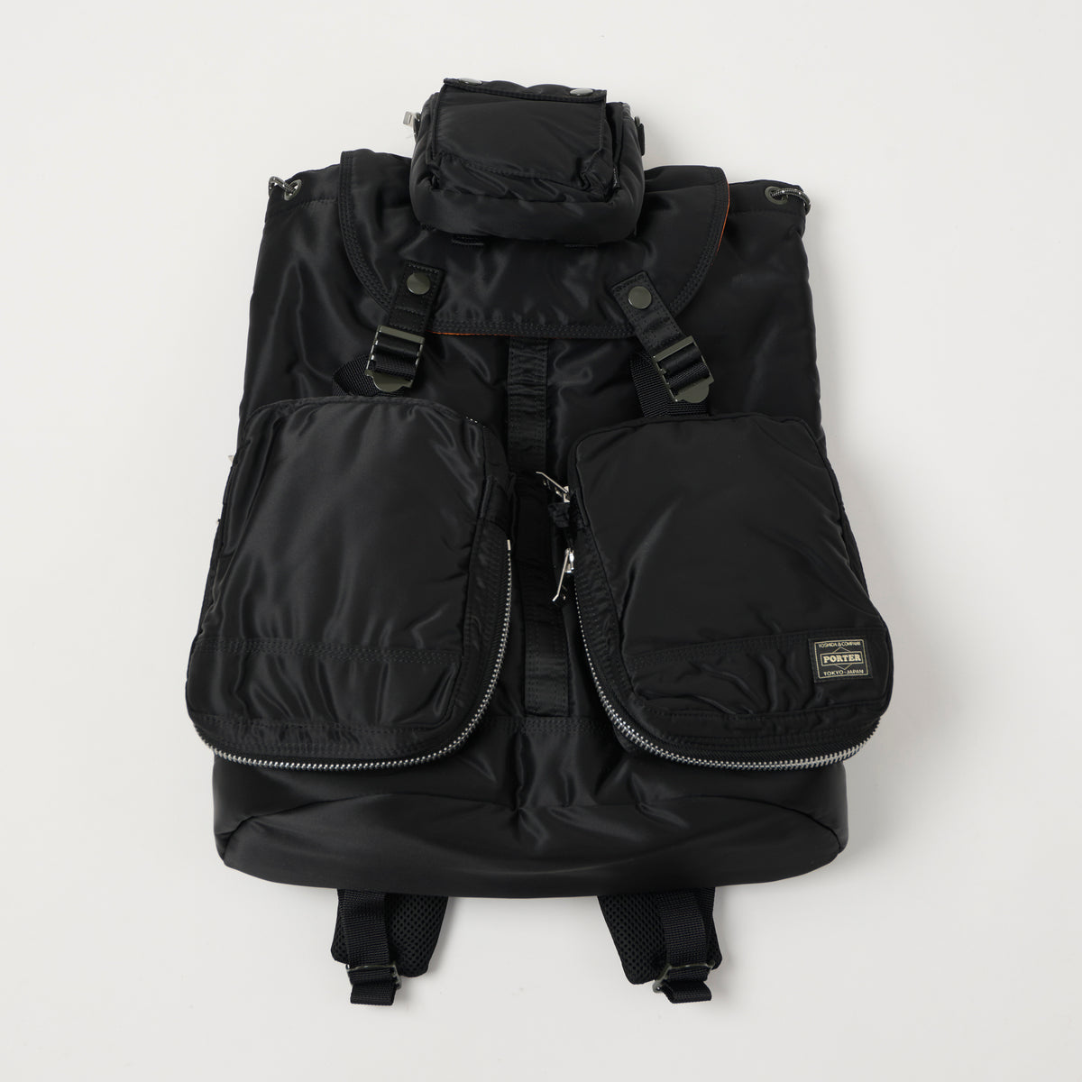 Porter-Yoshida & Co. Bio Tanker Rucksack - Black