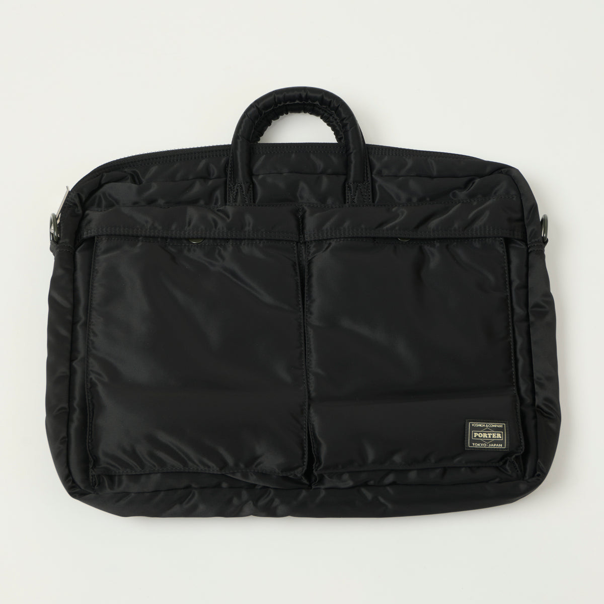 Porter-Yoshida & Co. Bio Tanker 2-Way Document Bag - Black