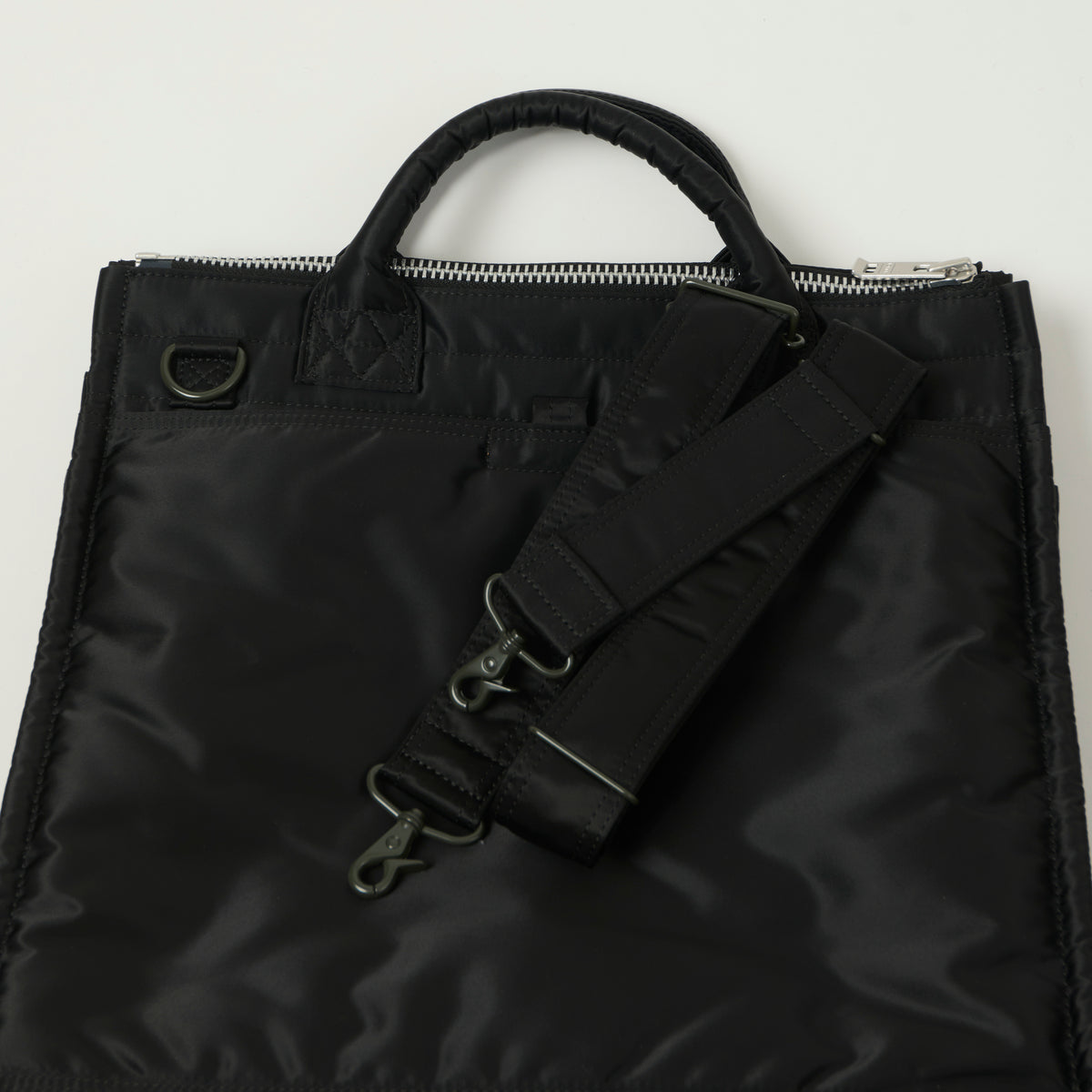 Porter-Yoshida & Co. Bio Tanker Large Square Tote Bag - Black
