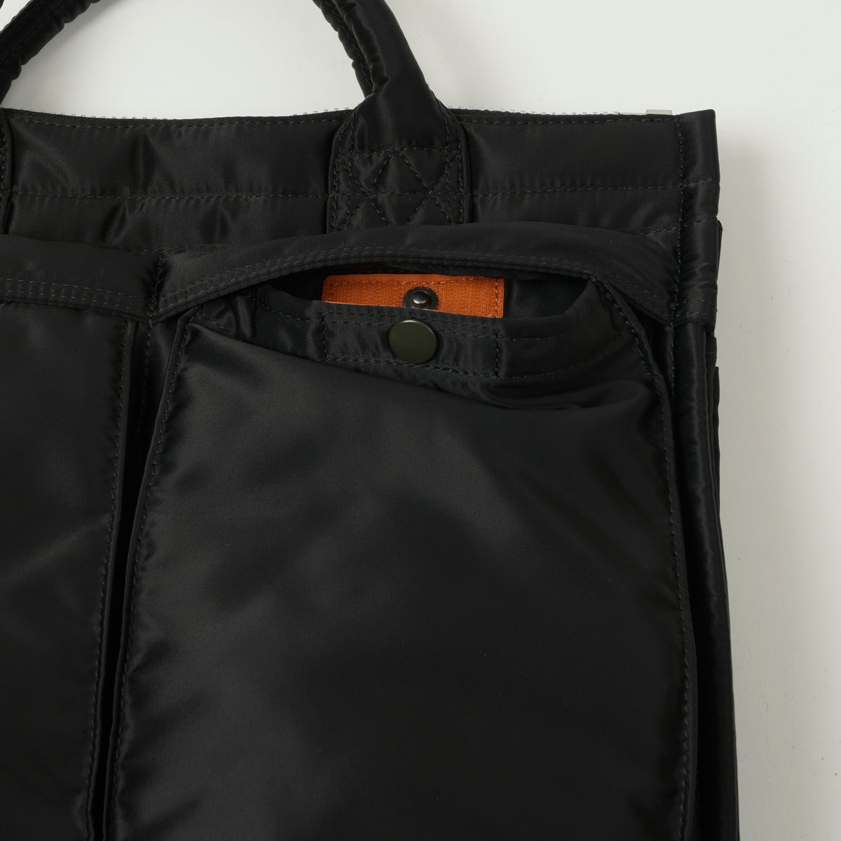 Porter-Yoshida & Co. Bio Tanker Large Square Tote Bag - Black