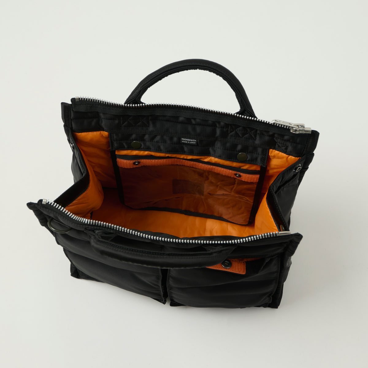Porter-Yoshida & Co. Bio Tanker Large Square Tote Bag - Black