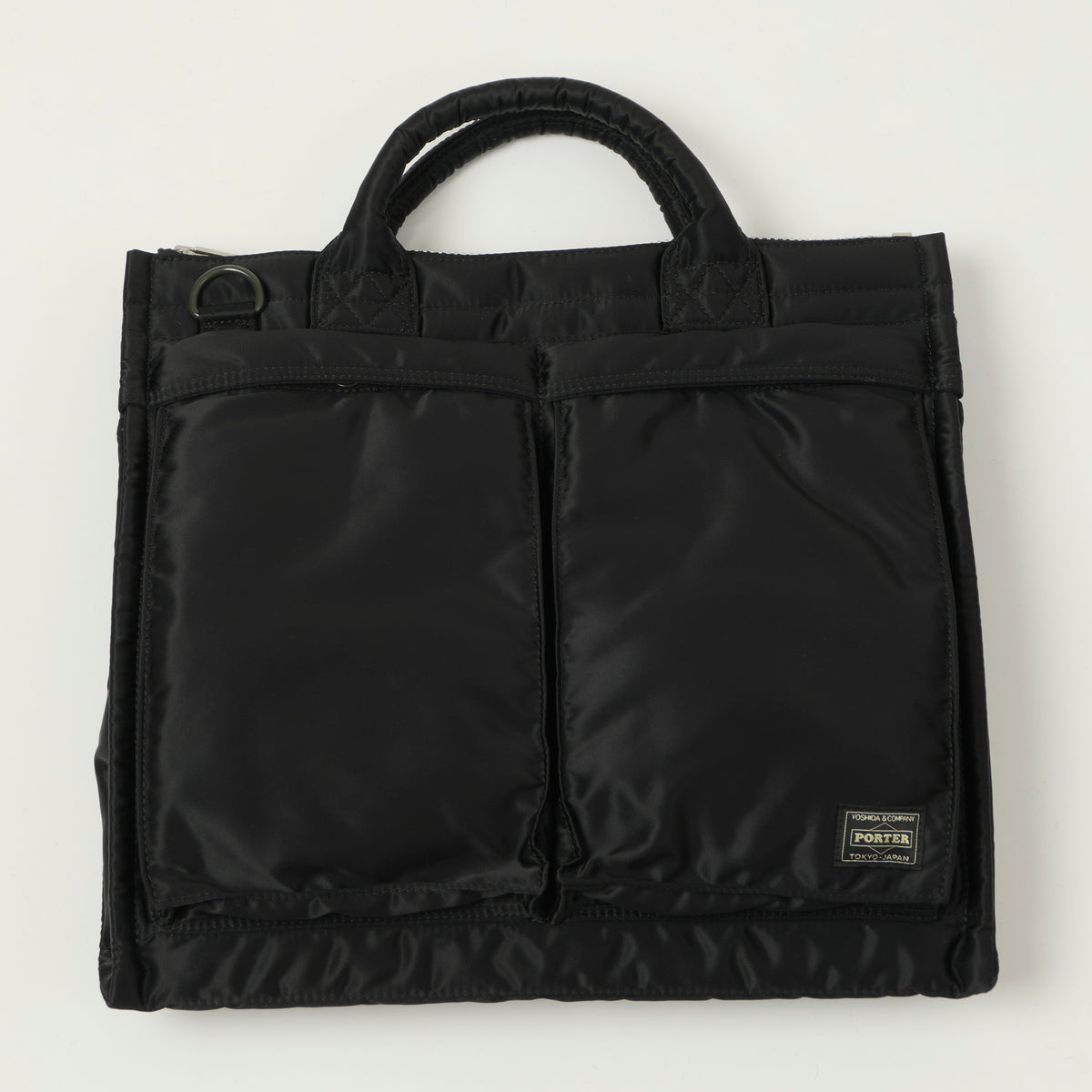 Porter-Yoshida & Co. Bio Tanker Large Square Tote Bag - Black