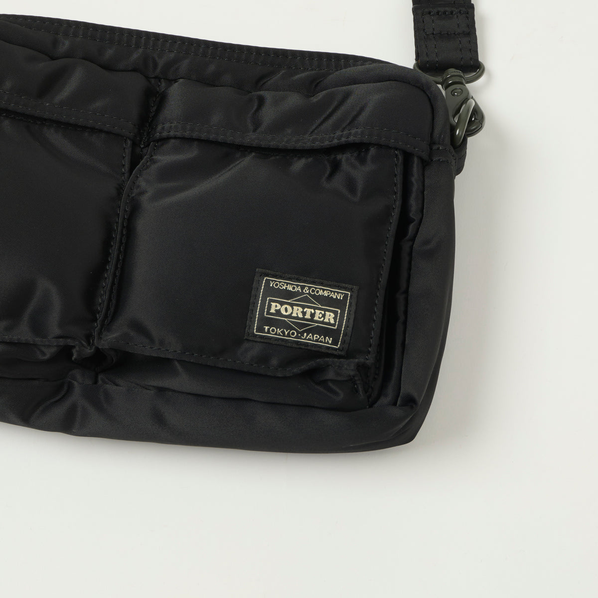 Porter-Yoshida & Co. Bio Tanker Shoulder Bag - Black