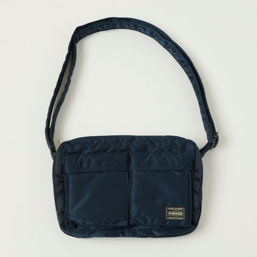 Porter-Yoshida & Co. Bio Tanker Zipped Sling Bag  - Navy