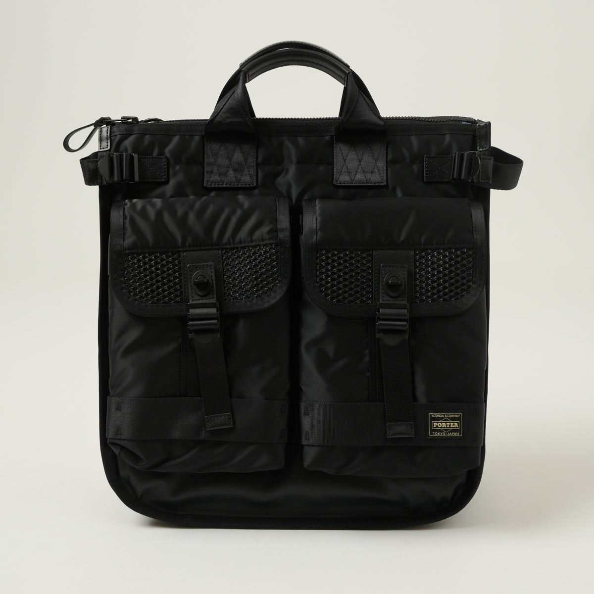 Porter Yoshida & Co Bounce Helmet Tote Bag - Black