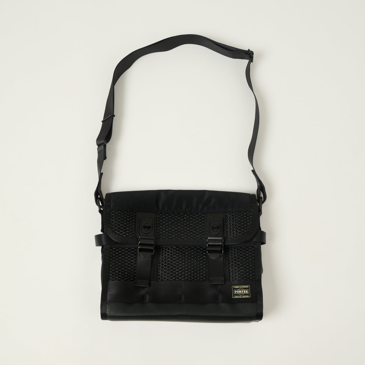 Porter Yoshida & Co Bounce Shoulder Bag - Black
