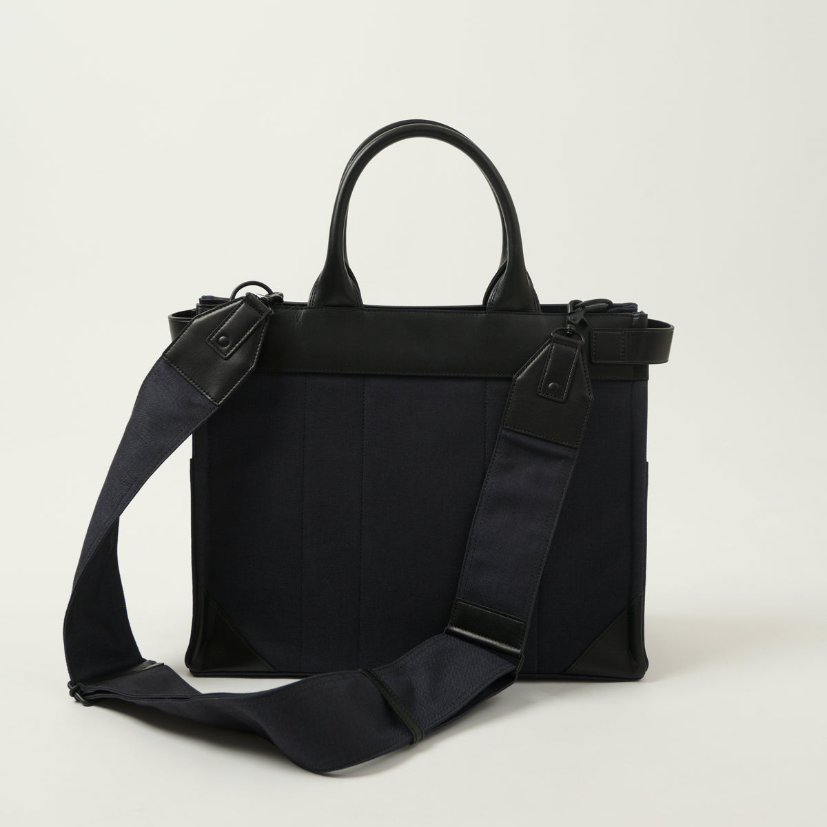 Porter Yoshida & Co Fork 2-Way Tote Bag - Navy
