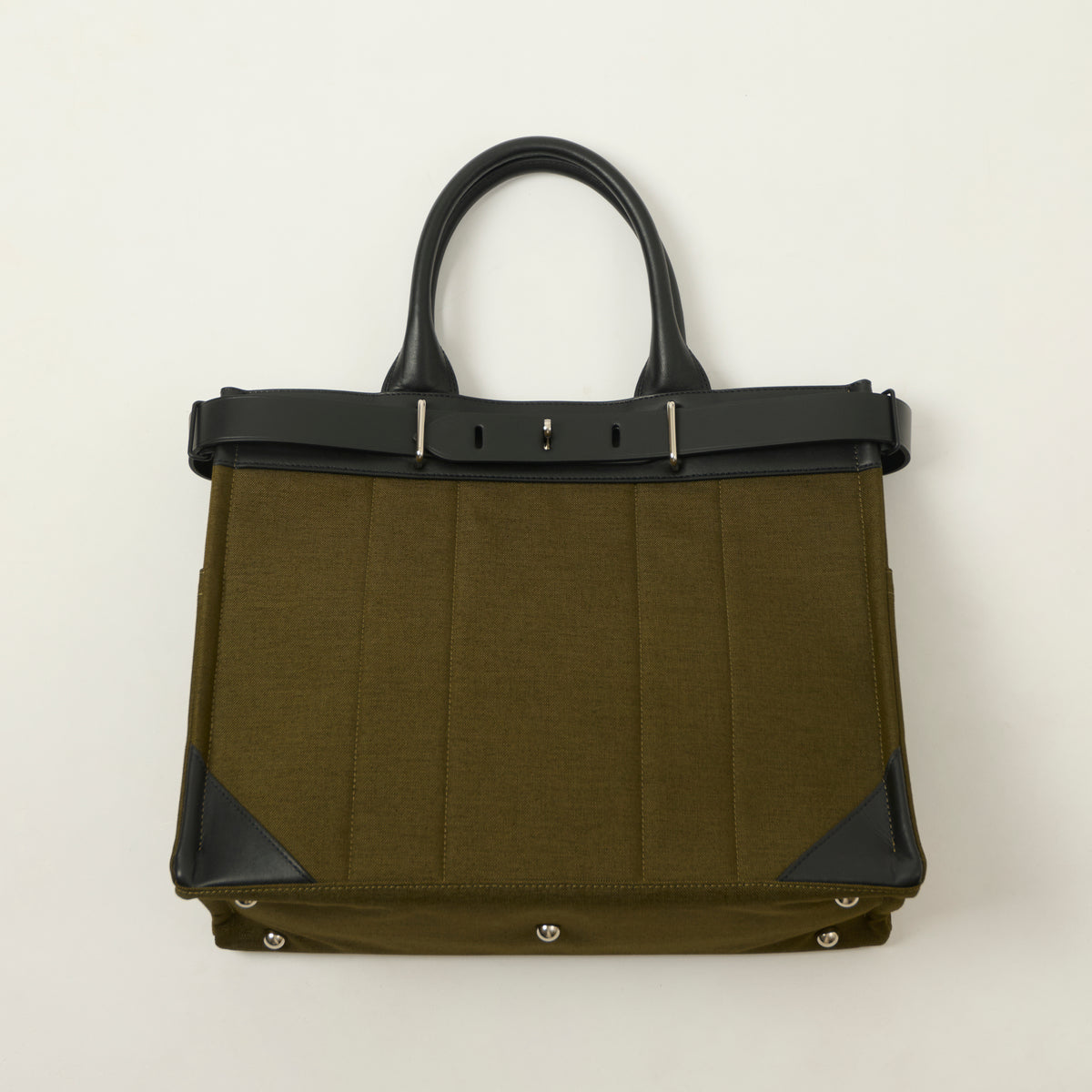 Porter Yoshida & Co Fork 2-Way Tote Bag - Olive