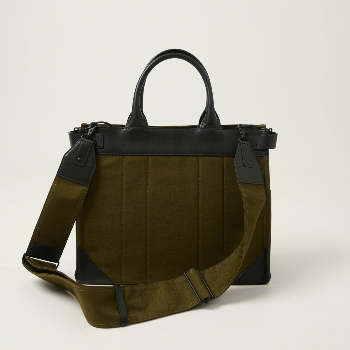 Porter Yoshida & Co Fork 2-Way Tote Bag - Olive