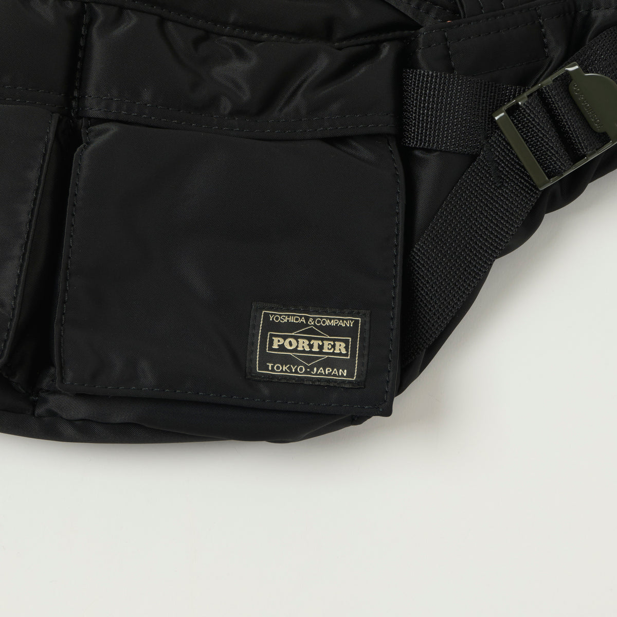 Porter-Yoshida & Co. Bio Tanker Waist Pack - Black