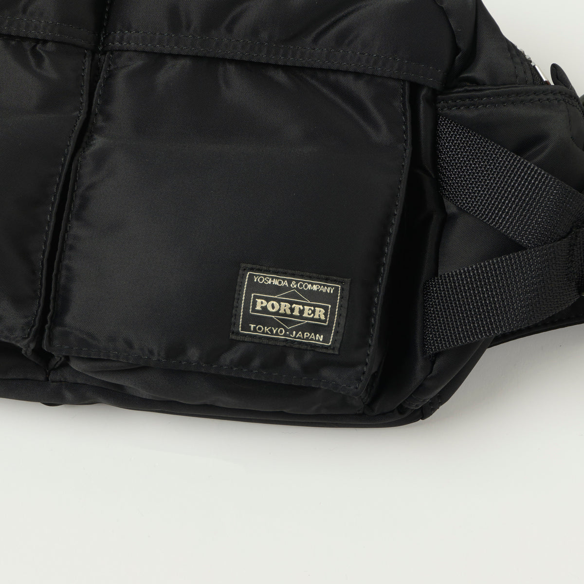 Porter-Yoshida & Co. Bio Tanker Large Waist Pack - Black