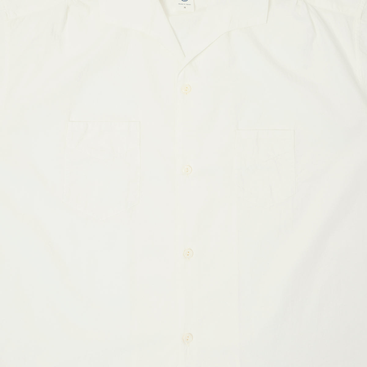 Post Overalls 'HBW' Fever Broadcloth S/S Shirt - White