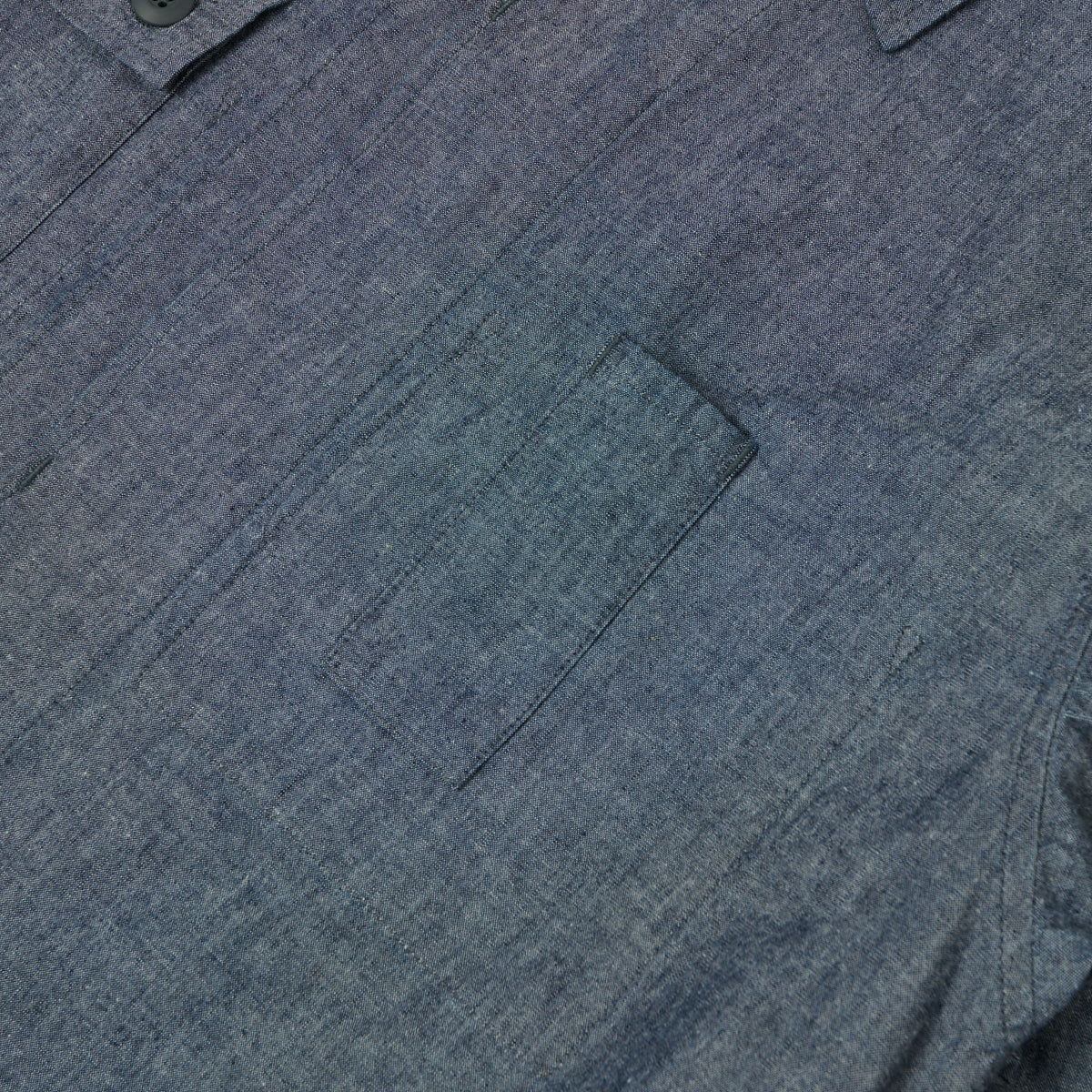 Post Overalls Chambray 'BDU' Field Jacket - Indigo