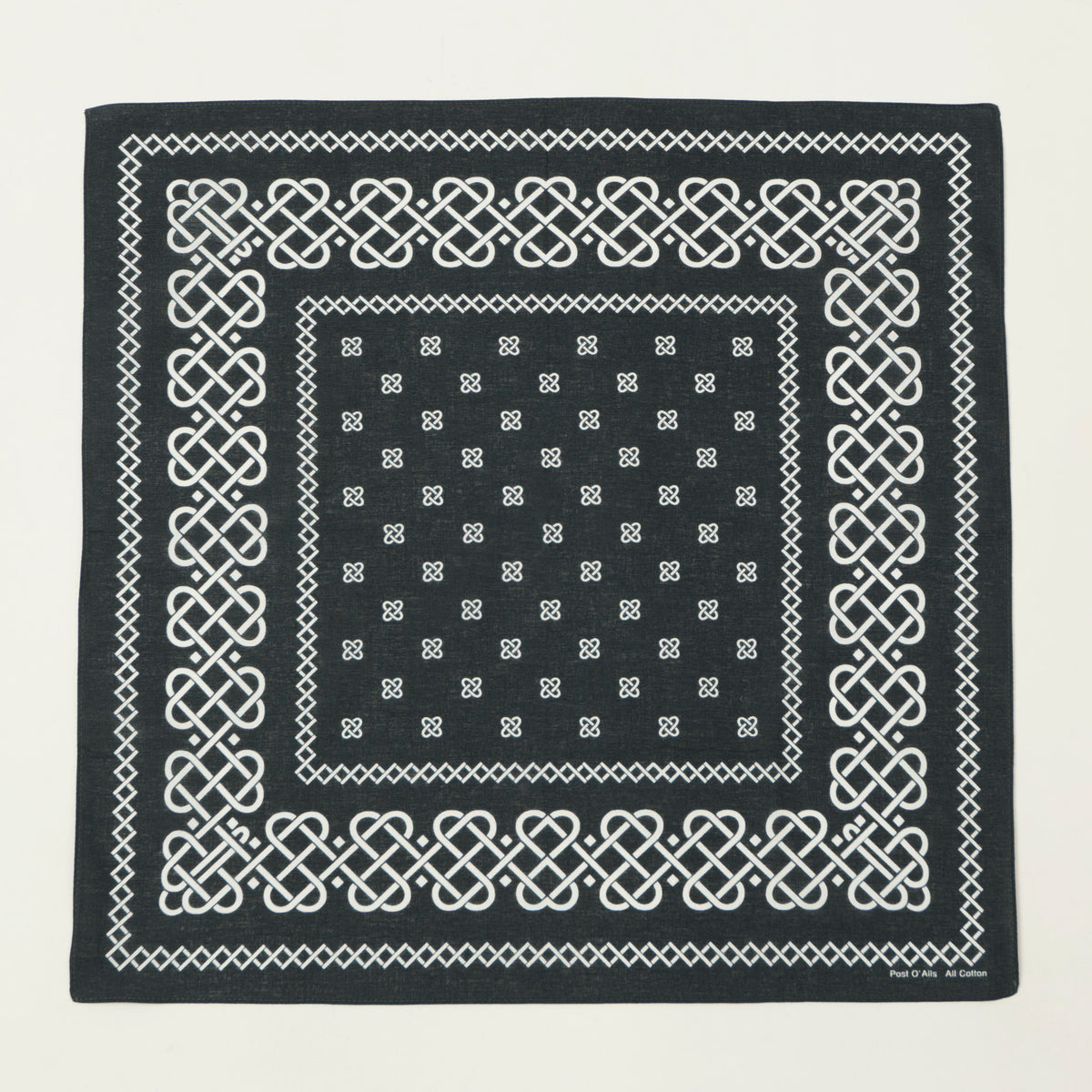 Post Overalls Rope Bandana - Charcoal