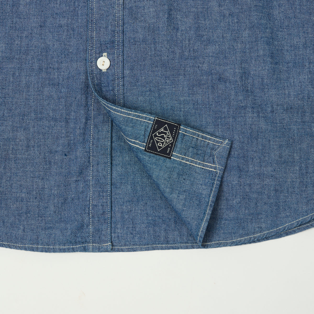Post Overalls No.6 Chambray Work Shirt - Indigo