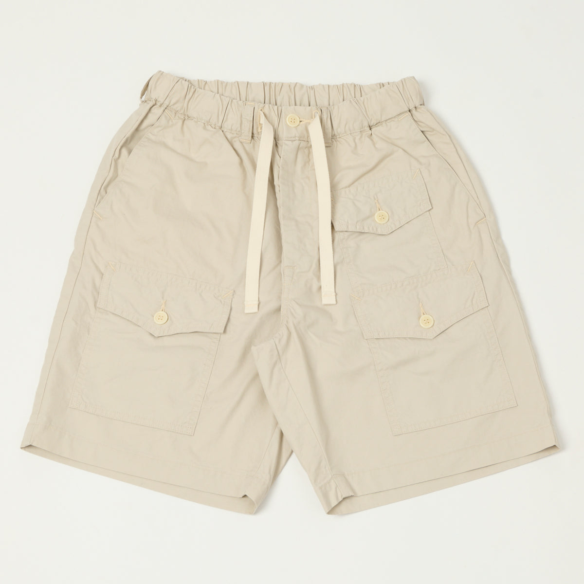Post Overalls 'Town & Country' Poplin Shorts - Stone