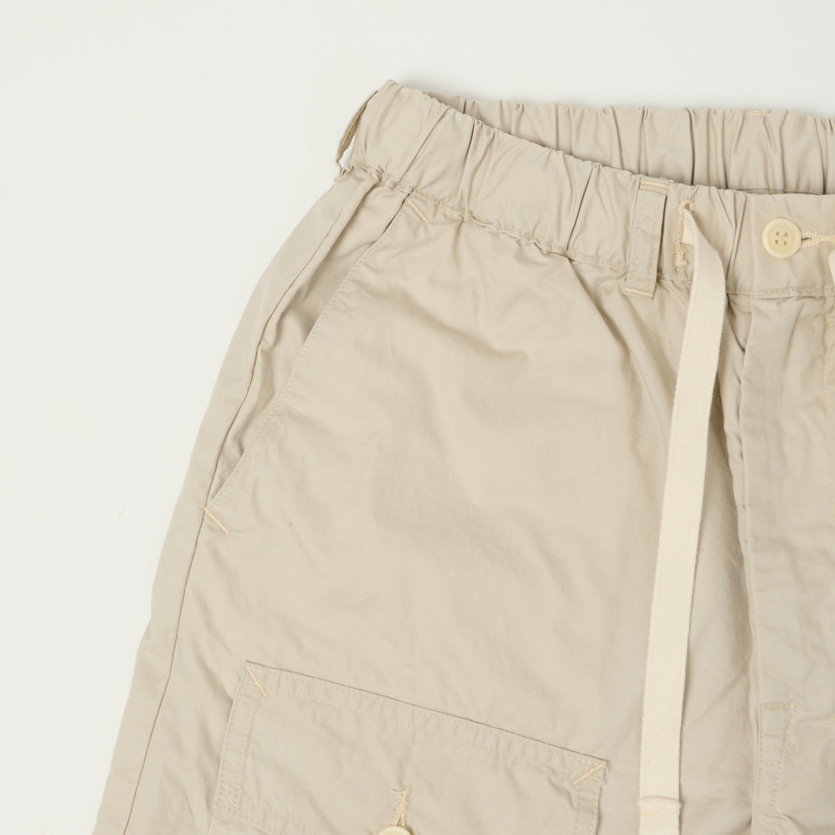 Post Overalls 'Town & Country' Poplin Shorts - Stone
