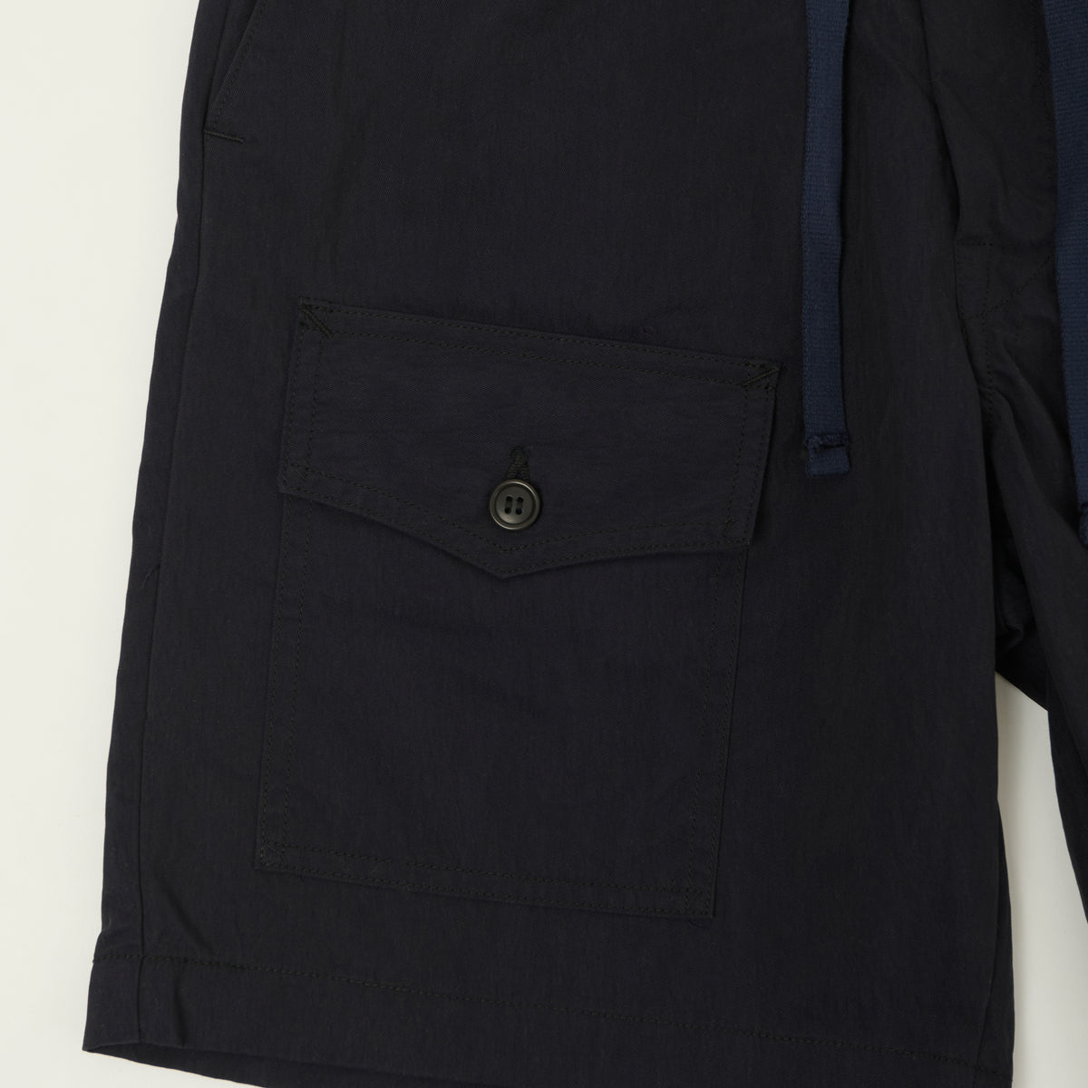 Post Overalls 'Town & Country' Twill Shorts - Navy