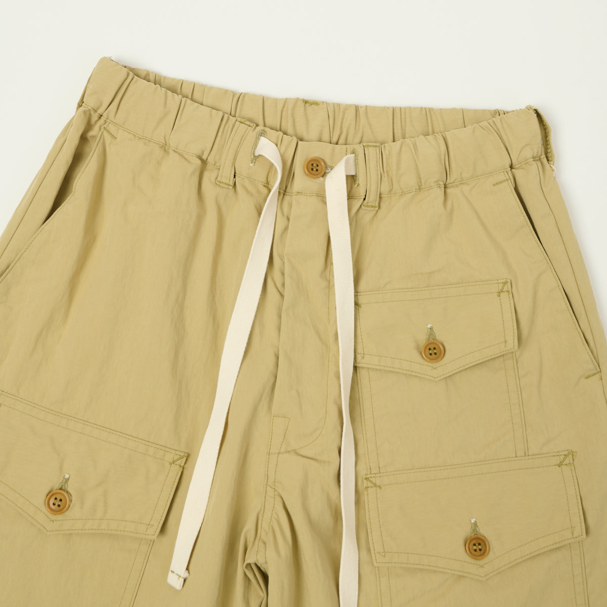 Post Overalls 'Town & Country' Twill Shorts - Sand