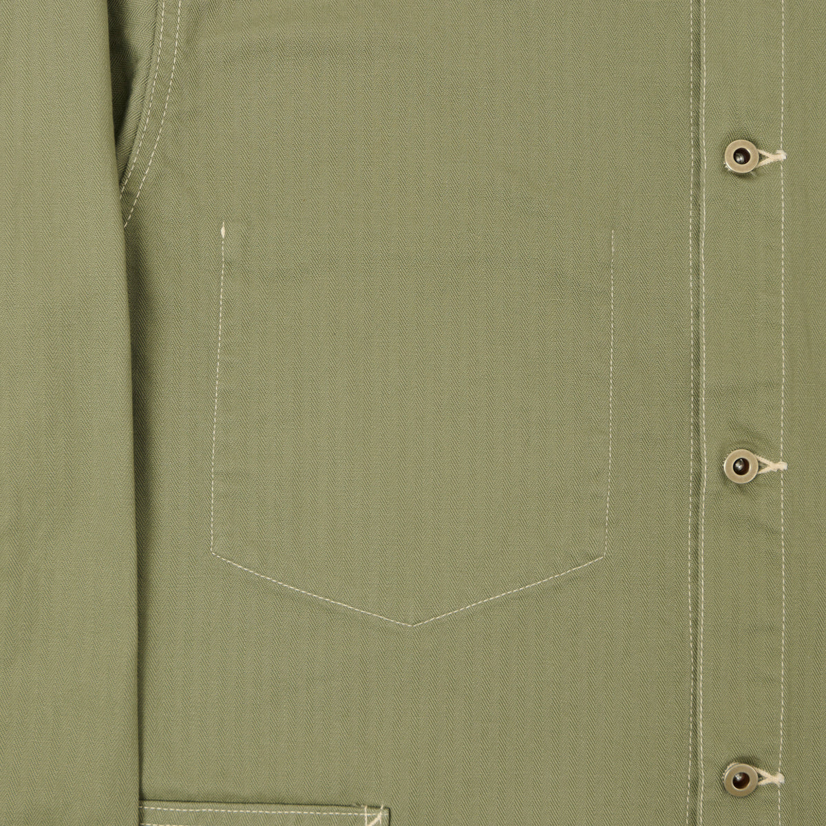 Post Overalls USMC 1930's Utility Jacket - Sage Green