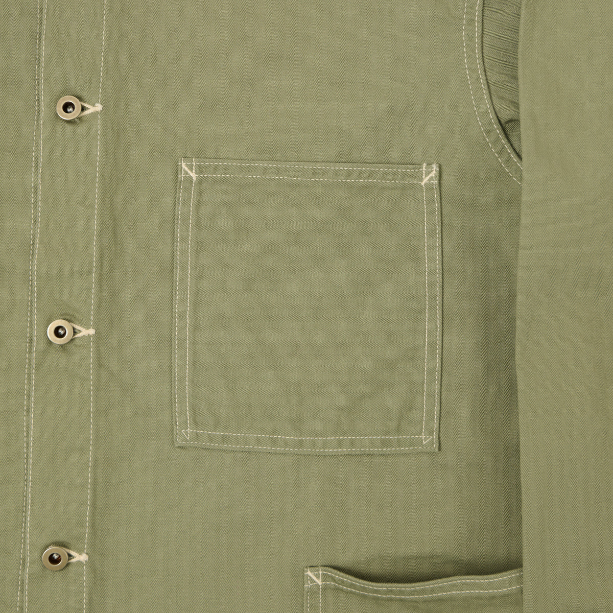 Post Overalls USMC 1930's Utility Jacket - Sage Green