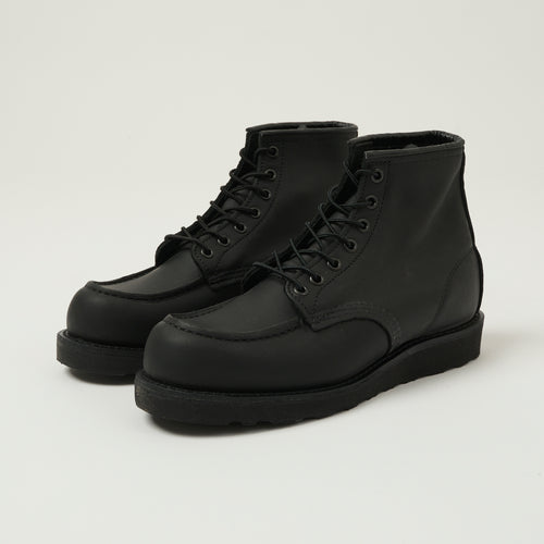 Red Wing 8074 Classic Moc Toe Boot - Black Harness