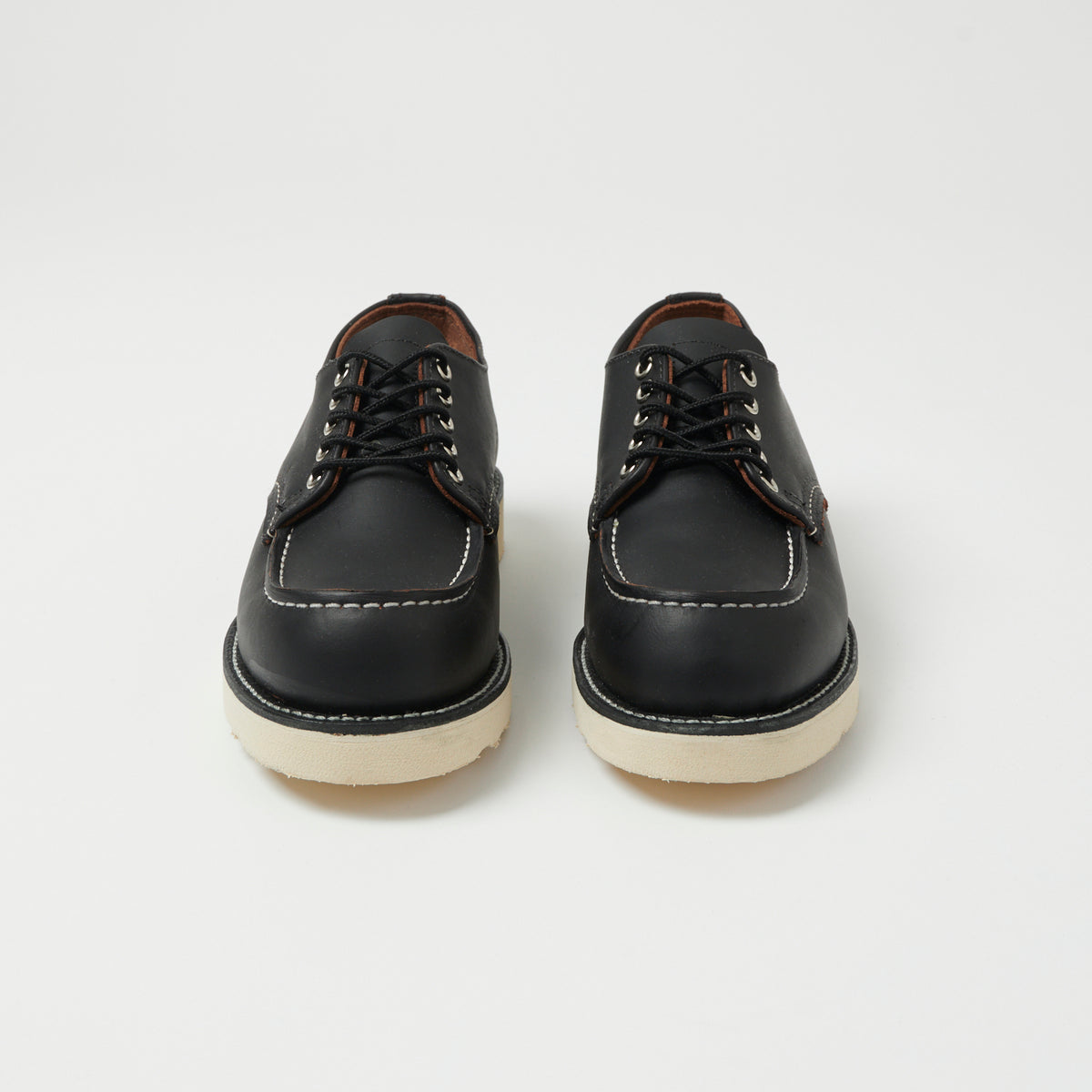 Red Wing 8090 Shop Moc Oxford Shoe - Black Prairie