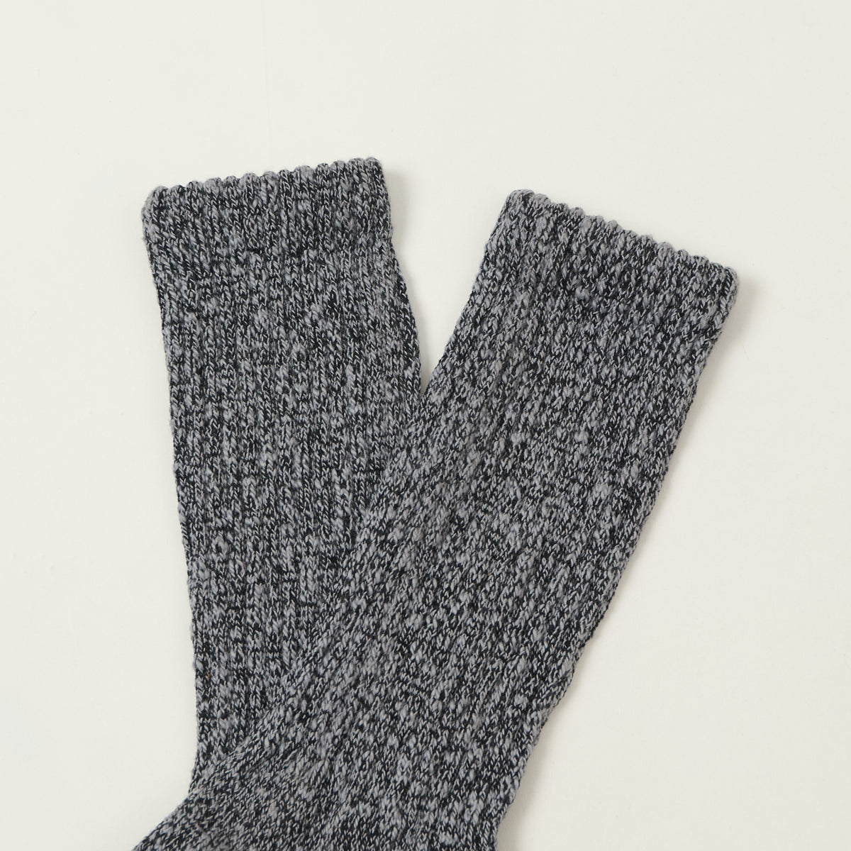 Red Wing Cotton Ragg Crew Sock - Black/Grey