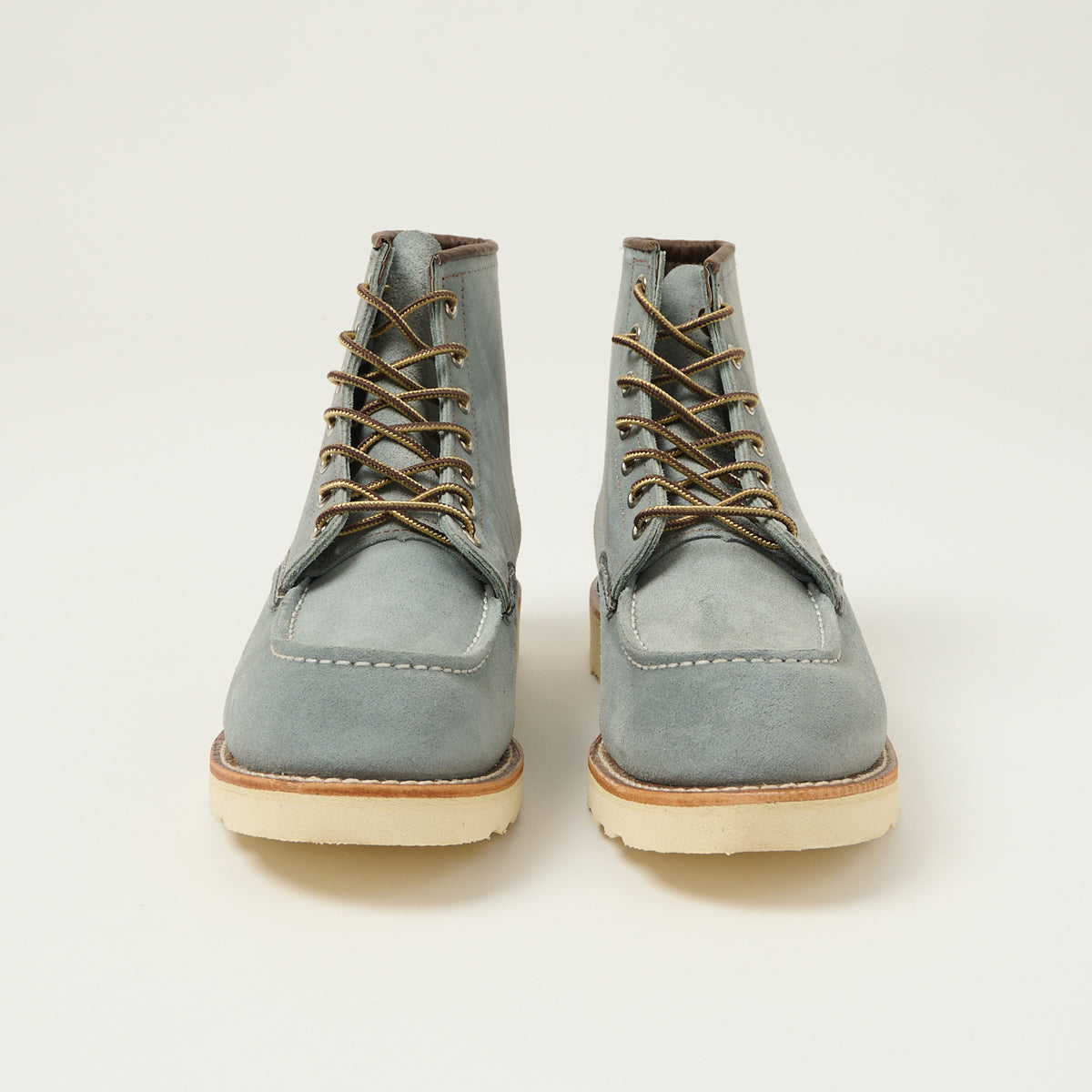 Red Wing 8800 Classic Moc Toe Boot - Dusty Blue Abilene