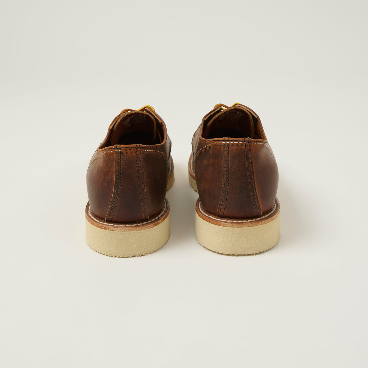 Red Wing 8077 Shop Moc Oxford Shoe - Copper Rough & Tough