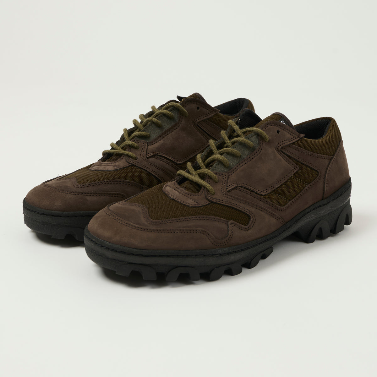 Reproduction of Found British Military Trainer Modified Off-Road - Brown/Olive