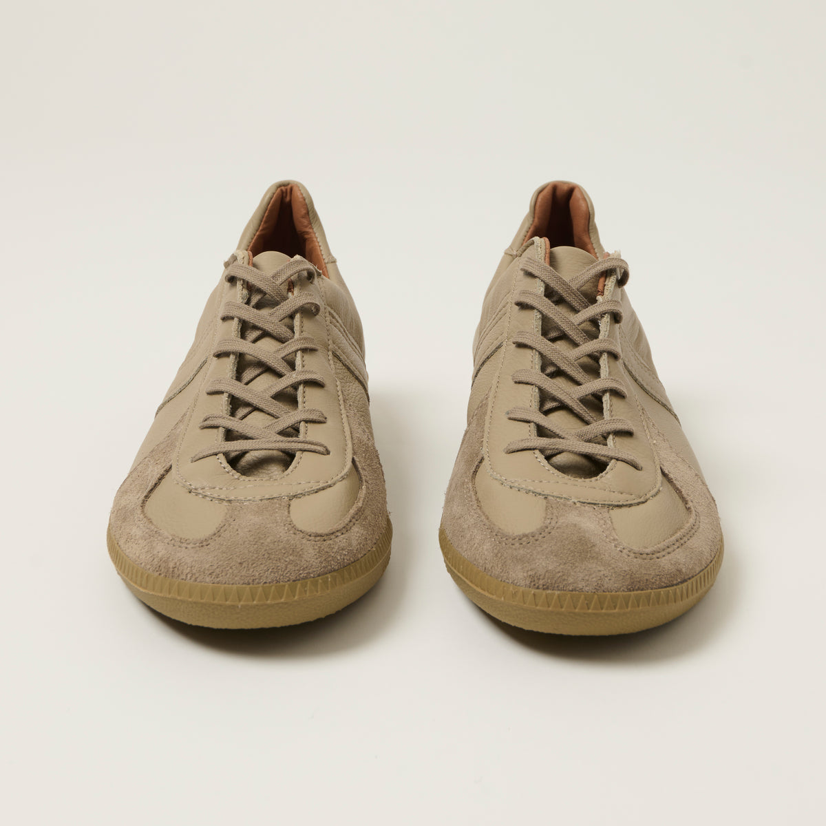 Reproduction of Found 1980s German Army Trainer - Beige Khaki