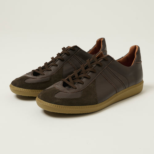 Reproduction of Found 1980s German Army Trainer - Dark Brown