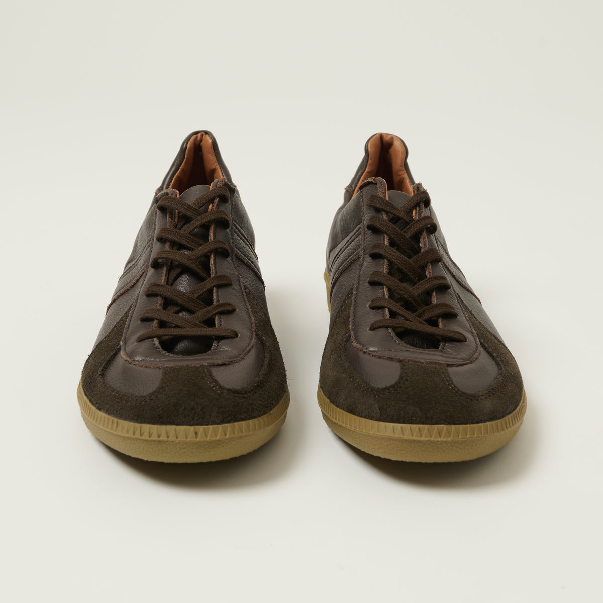 Reproduction of Found 1980s German Army Trainer - Dark Brown