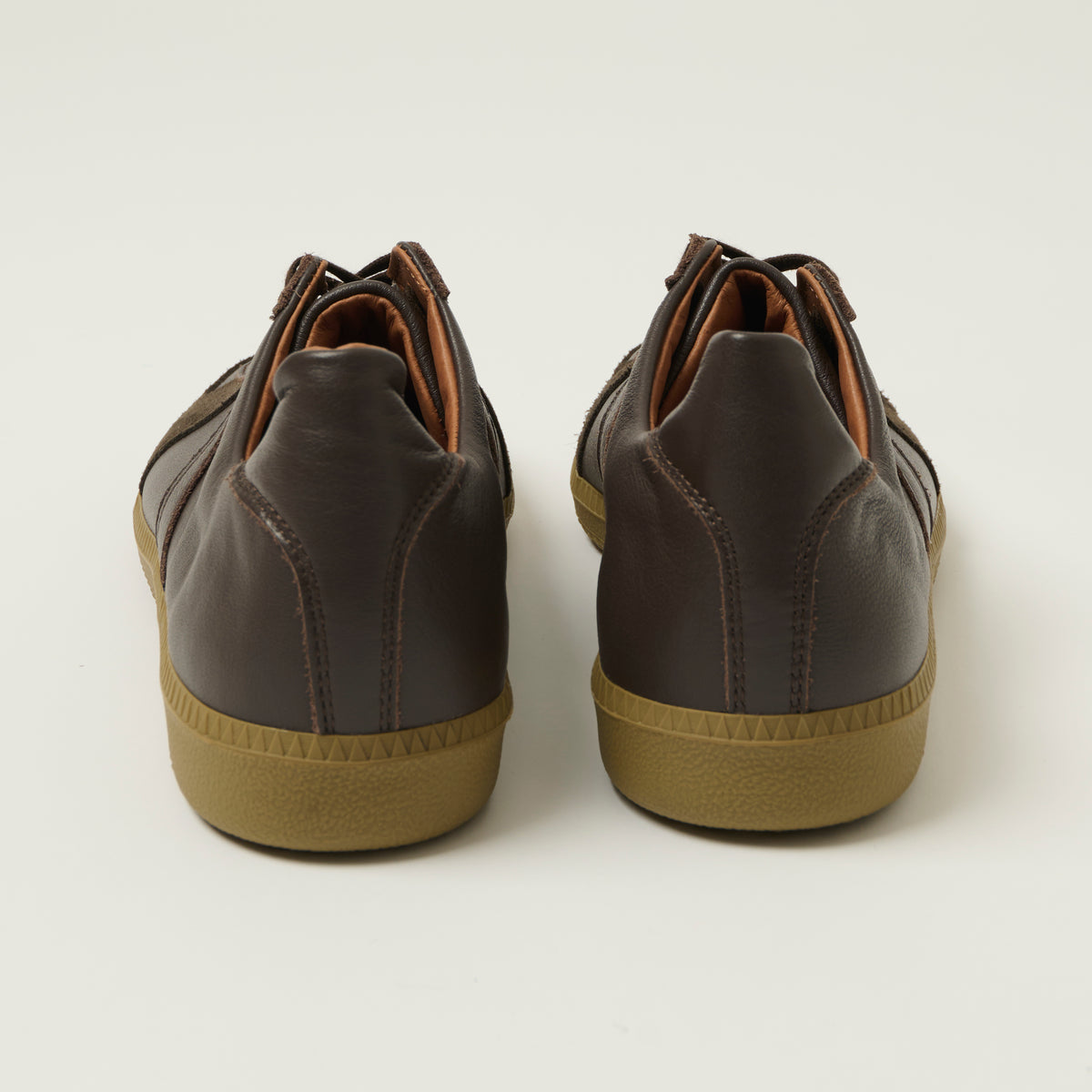 Reproduction of Found 1980s German Army Trainer - Dark Brown