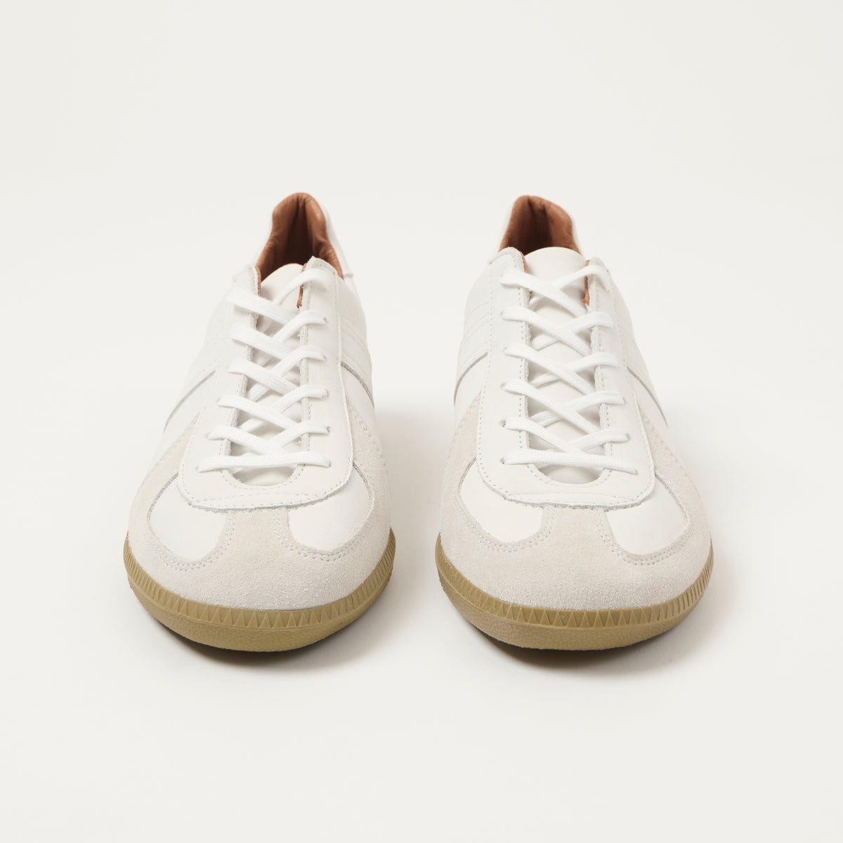 Reproduction of Found 1980s German Army Trainer - White Nubuck
